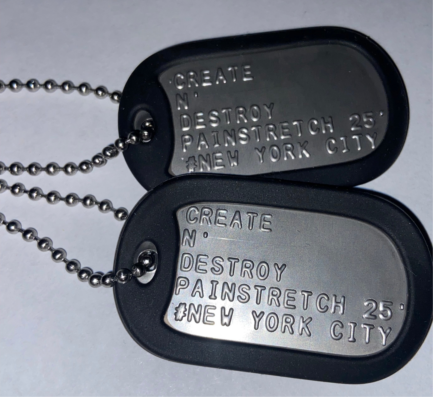 #NYC DogTag Necklace