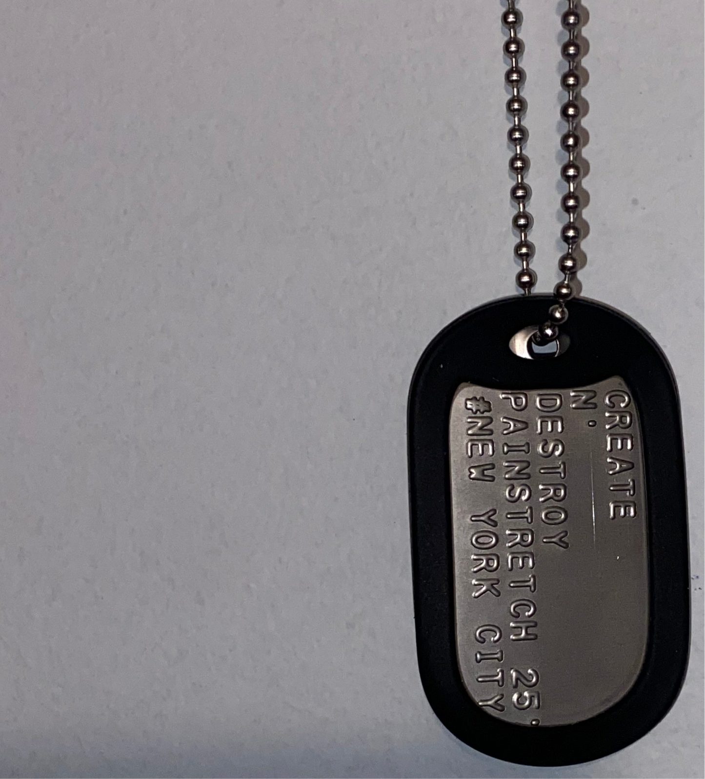 #NYC DogTag Necklace